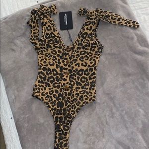 Brand New with Tags Leopard Bodysuit